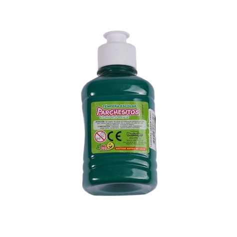 PARCHESITOS TEMPERA 250CC VERDE P68317